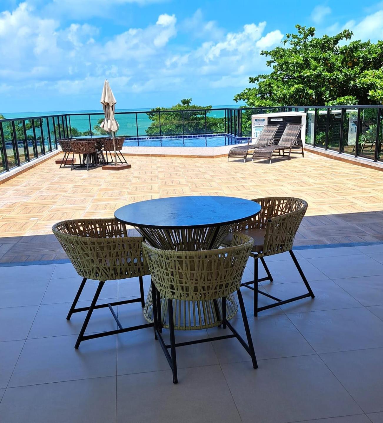 Lindo Flat No Residencial Maraca Beach Pôrto das Galinhas エクステリア 写真